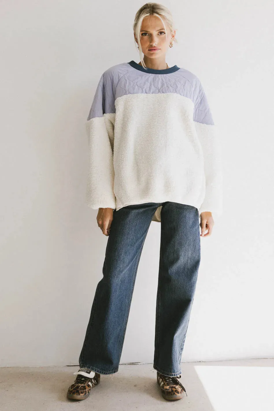 Kylan Contrast Pullover - FINAL SALE sold by bohme product image thumbnail 5