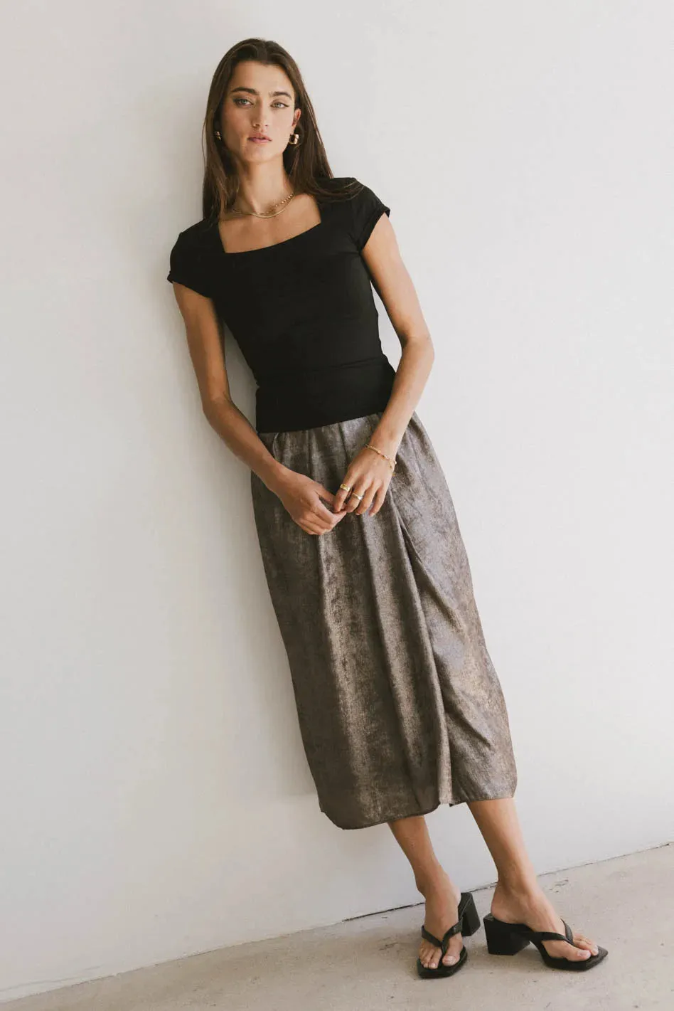 Isla Midi Skirt - FINAL SALE sold by bohme product image thumbnail 5