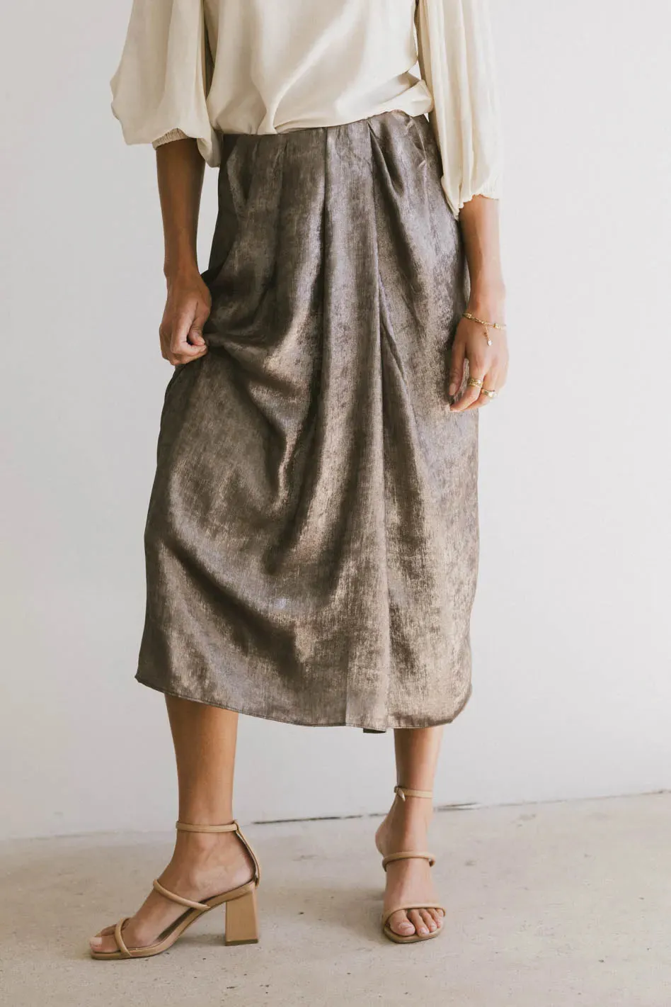 Isla Midi Skirt - FINAL SALE sold by bohme product image thumbnail 2