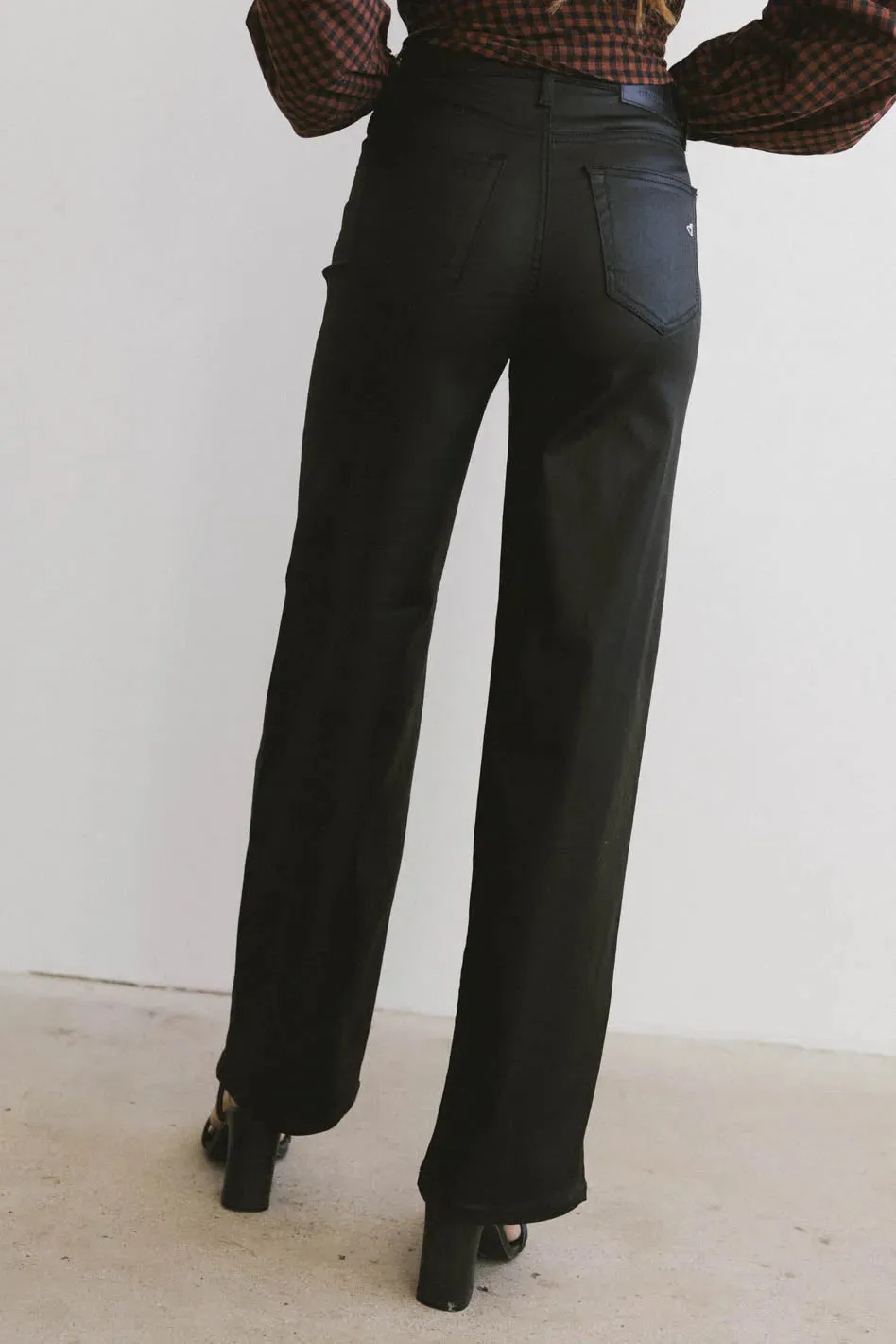 Tally Coated Wide Leg Jean - FINAL SALE sold by bohme product image thumbnail 3