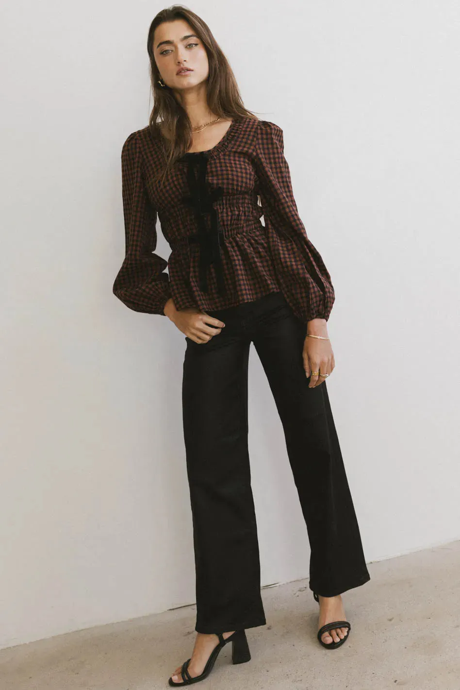 Tally Coated Wide Leg Jean - FINAL SALE sold by bohme product image thumbnail 5