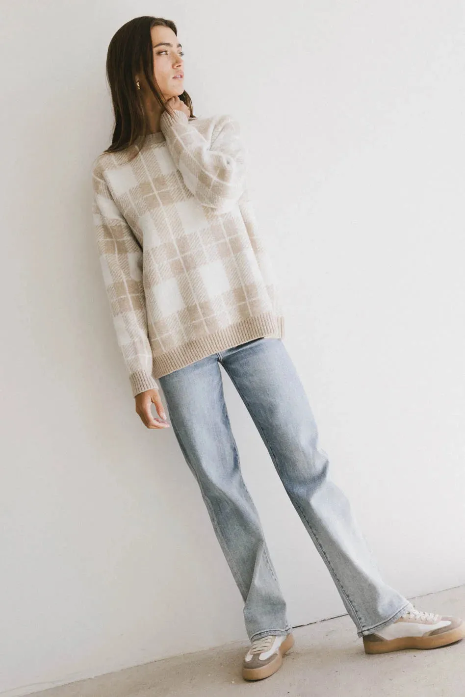 Emilee Plaid Sweater - FINAL SALE sold by bohme product image thumbnail 5