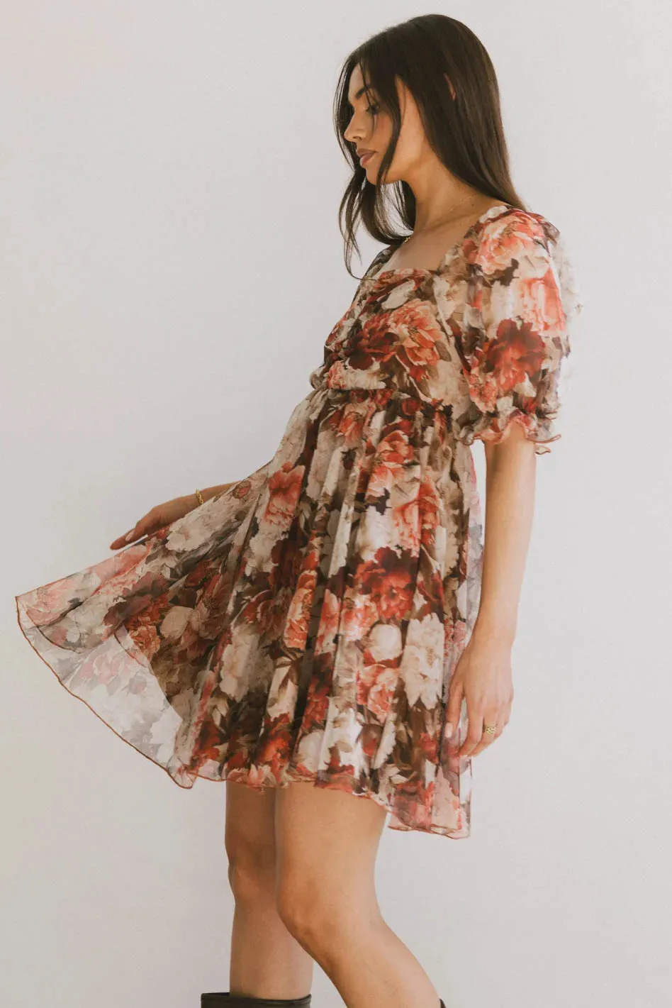 Jackee Floral Mini Dress - FINAL SALE sold by bohme product image thumbnail 5