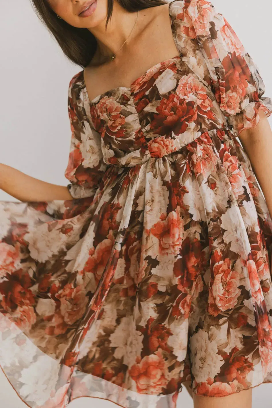 Jackee Floral Mini Dress - FINAL SALE sold by bohme product image thumbnail 3