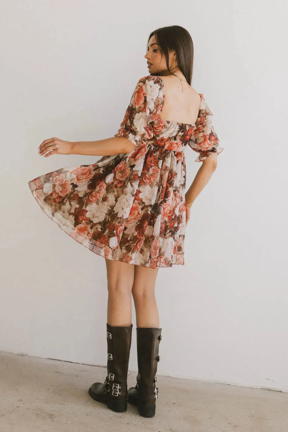 Jackee Floral Mini Dress - FINAL SALE sold by bohme product image thumbnail 2