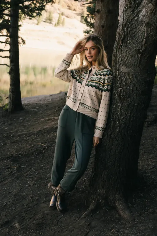 Kestrel Knit Overall in Moss - FINAL SALE sold by bohme