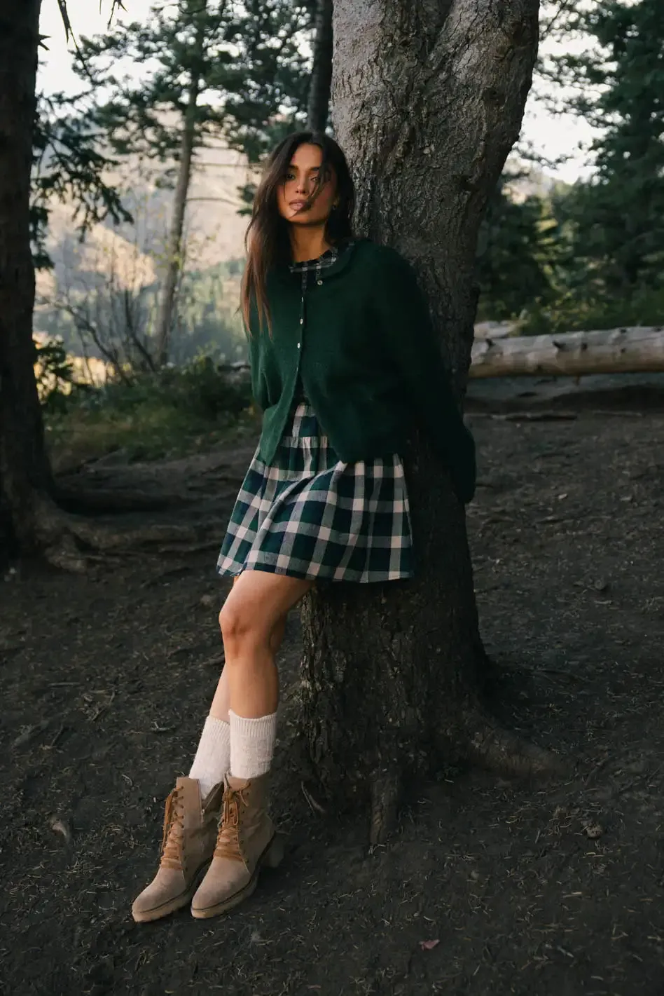 Maci Cardigan in Green - FINAL SALE sold by bohme product image thumbnail 2