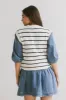 Ashen Sweater Vest in Navy - FINAL SALE sold by bohme