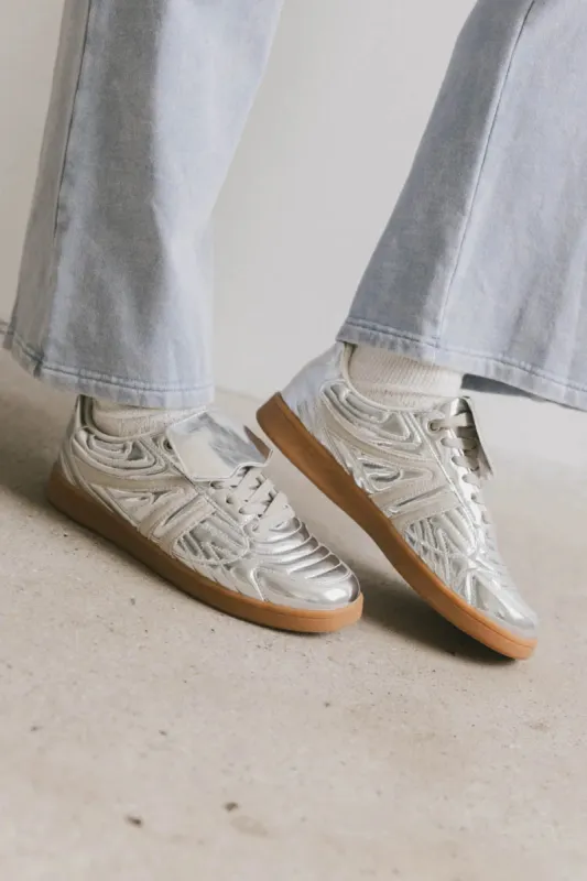 Steve Madden Madrid Sneakers in Silver sold by bohme