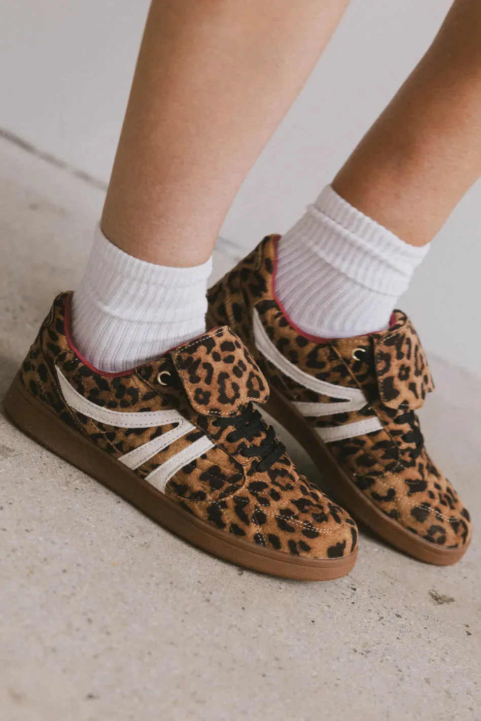Steve Madden Madrid Sneakers in Leopard - FINAL SALE sold by bohme