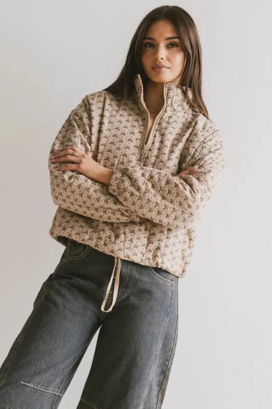 Holden Floral Quilted Jacket - FINAL SALE sold by bohme