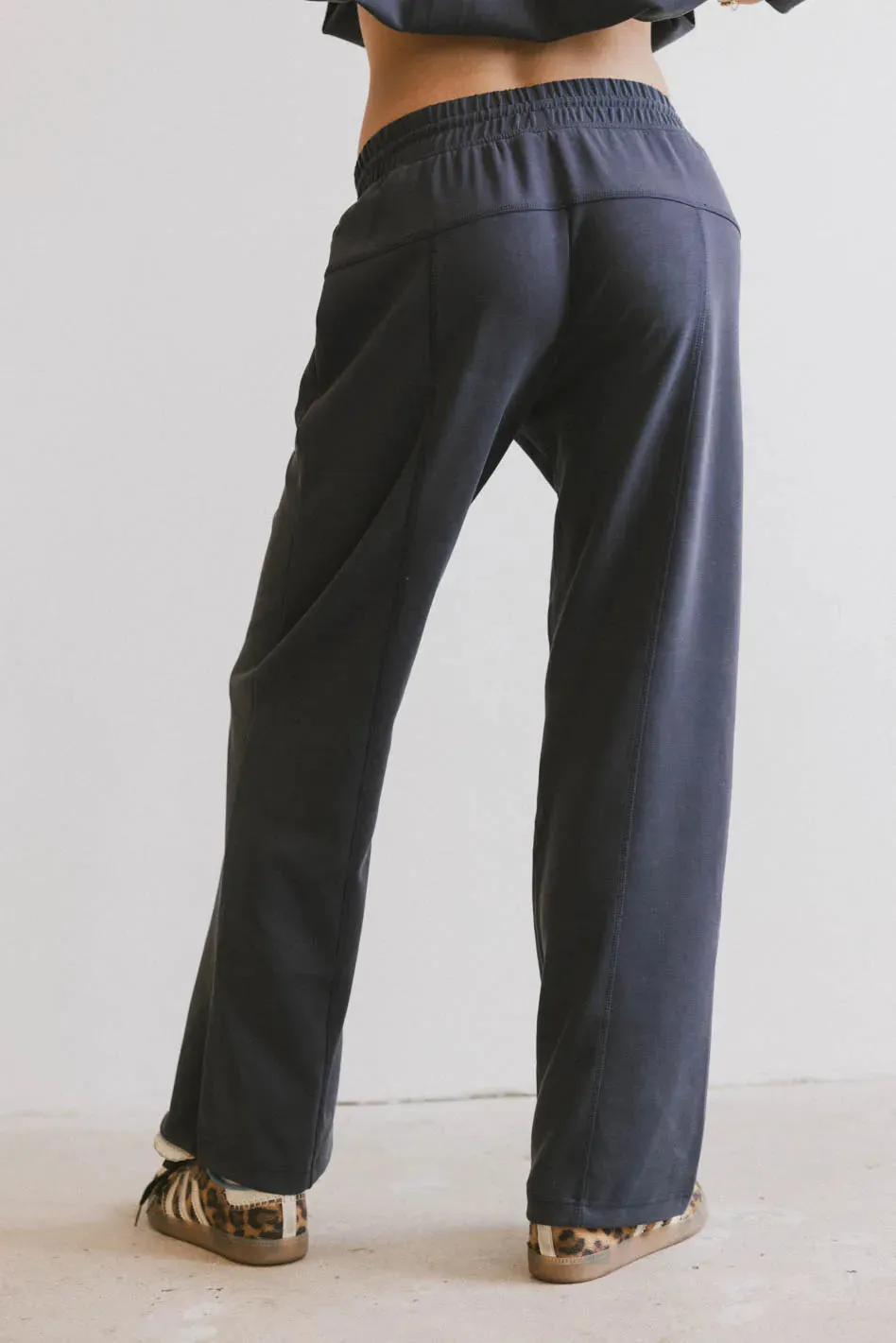 Flow State Pants in Navy - FINAL SALE sold by bohme product image thumbnail 4