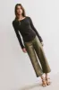 Sailor Ribbed Top in Black - FINAL SALE sold by bohme