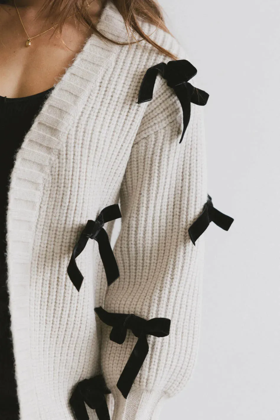 Ellery Bow Cardigan - FINAL SALE sold by bohme product image thumbnail 2