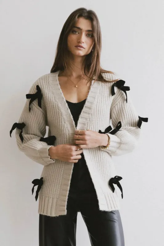 Ellery Bow Cardigan - FINAL SALE sold by bohme