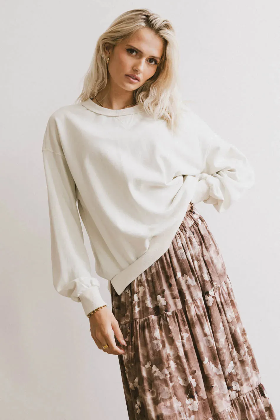 Elara Crew Neck Sweater - FINAL SALE sold by bohme