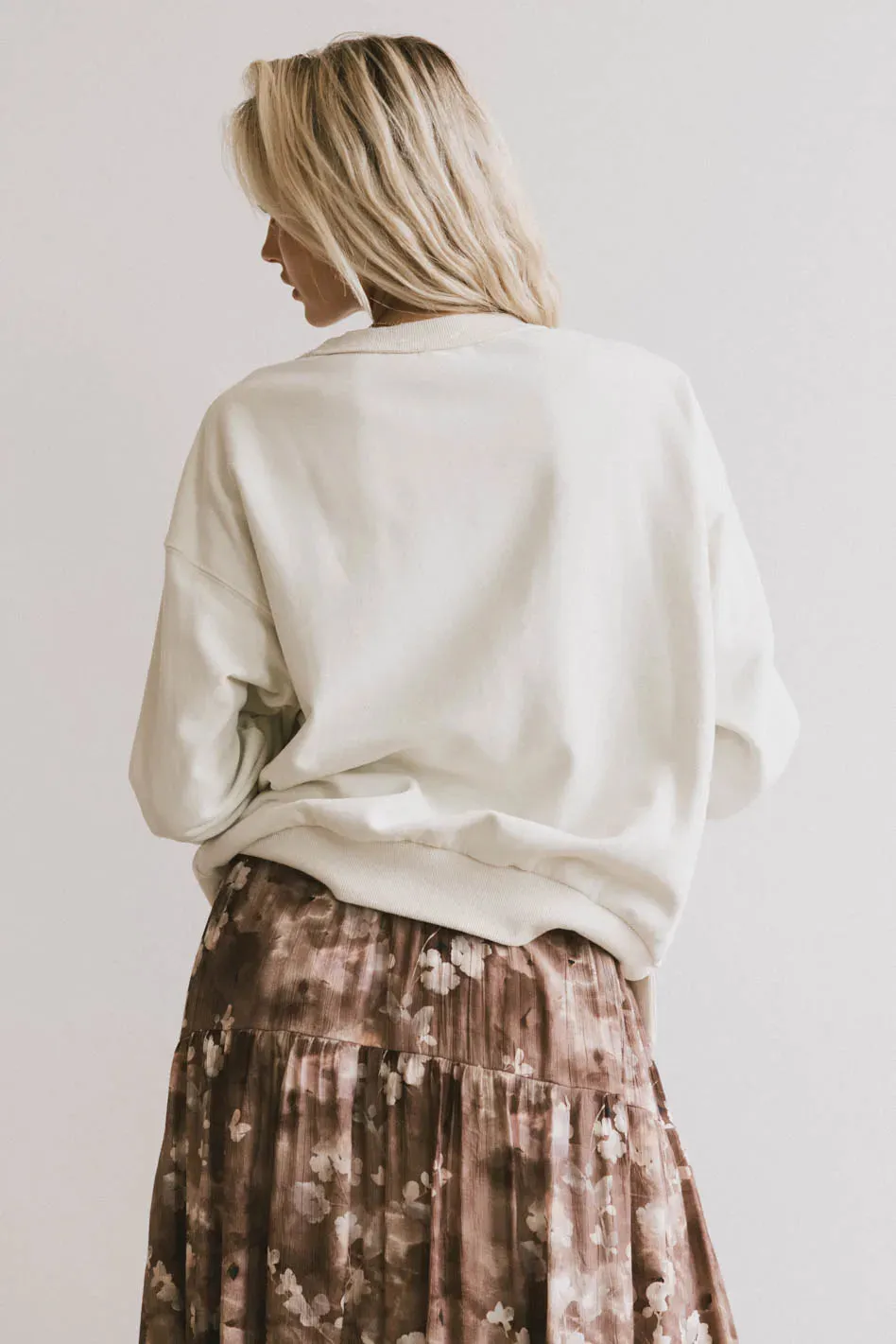 Elara Crew Neck Sweater - FINAL SALE sold by bohme product image thumbnail 3