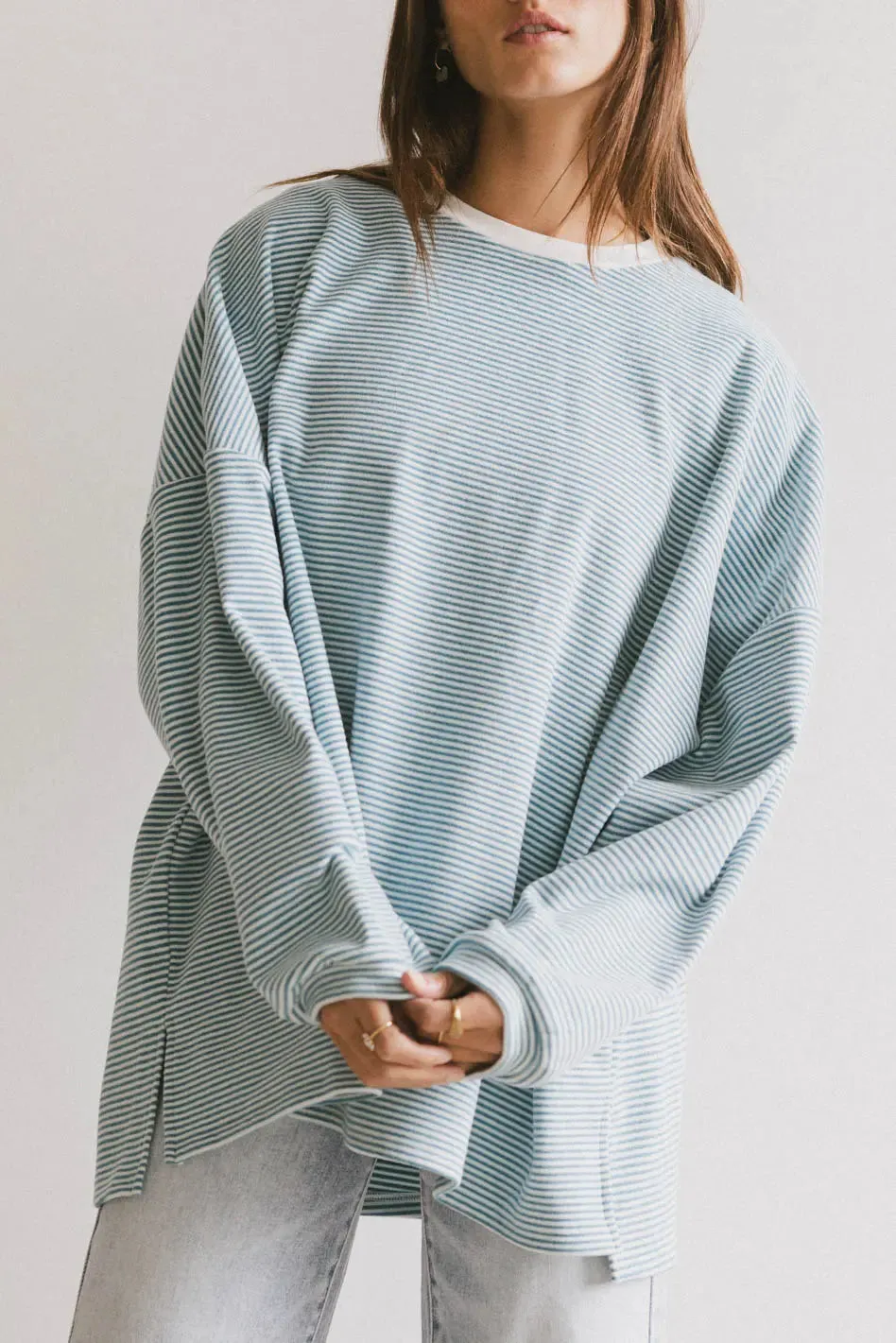 Tadlee Oversized Striped Top sold by bohme product image thumbnail 2