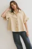 Callum Button Up in Mustard - FINAL SALE sold by bohme