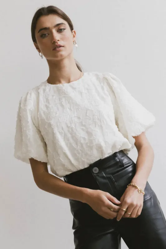 Saint Blouse in Cream - FINAL SALE sold by bohme