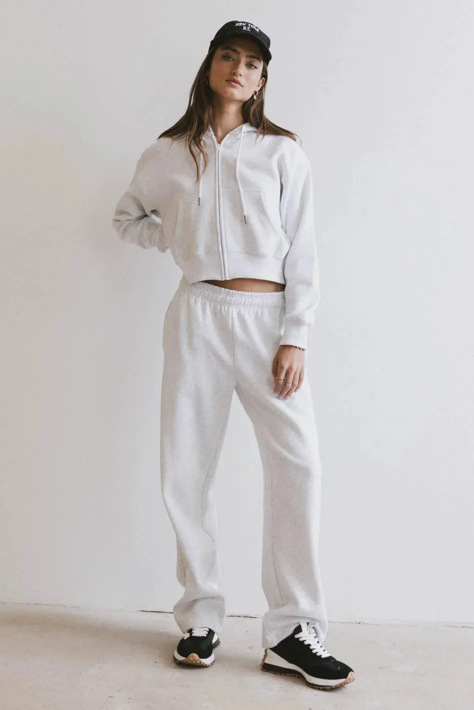 Ezra Zip Up in Grey - FINAL SALE sold by bohme product image thumbnail 3