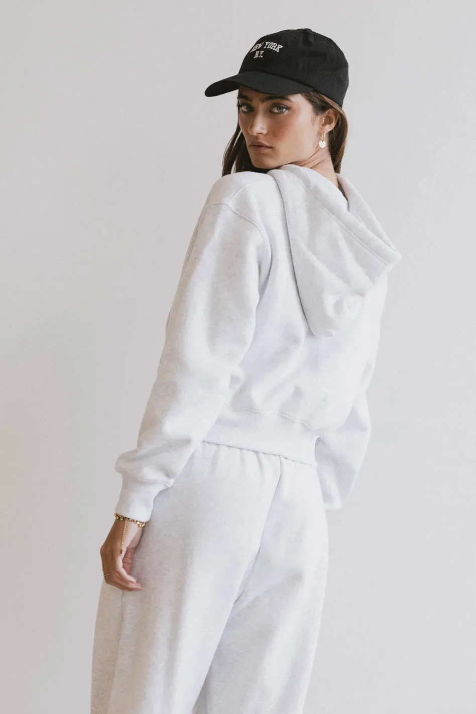 Ezra Zip Up in Grey - FINAL SALE sold by bohme product image thumbnail 2