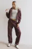 Ezra Zip Up in Burgundy - FINAL SALE sold by bohme