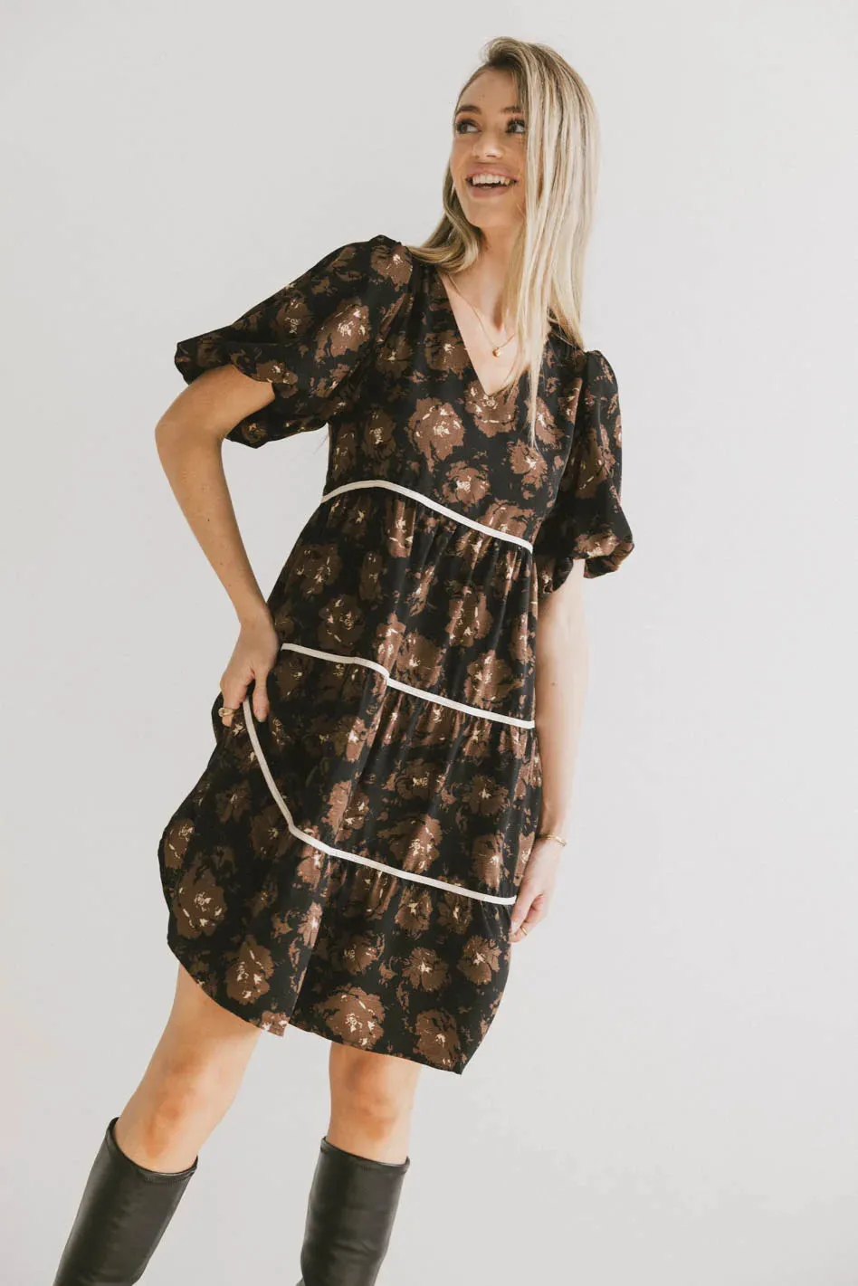 Ostella Floral Midi Dress - FINAL SALE sold by bohme