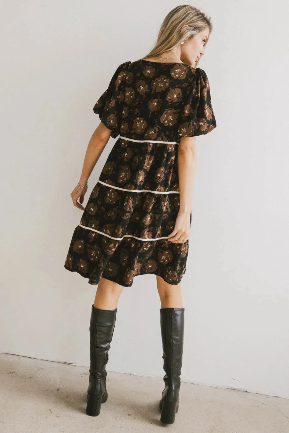 Ostella Floral Midi Dress - FINAL SALE sold by bohme product image thumbnail 3