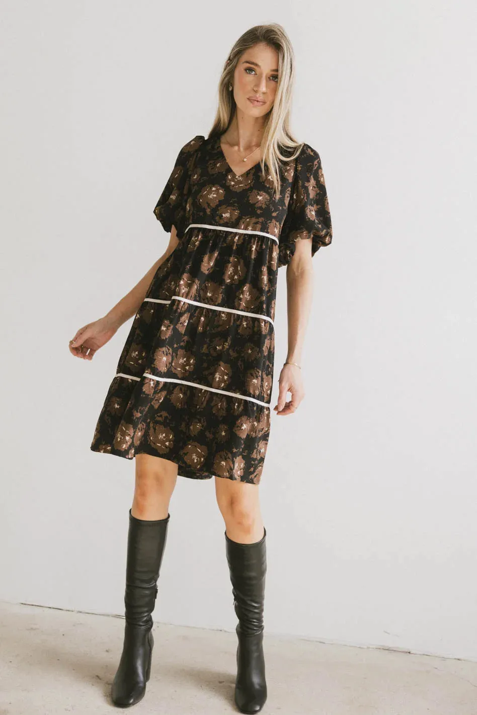 Ostella Floral Midi Dress - FINAL SALE sold by bohme product image thumbnail 2