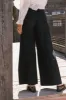 Aspen Wide Leg Slacks in Navy sold by bohme