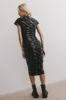 Kensie Ruched Midi Dress - FINAL SALE sold by bohme