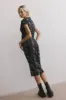 Kensie Ruched Midi Dress - FINAL SALE sold by bohme