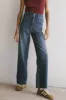 Haley Distressed Wide Leg Jeans sold by bohme