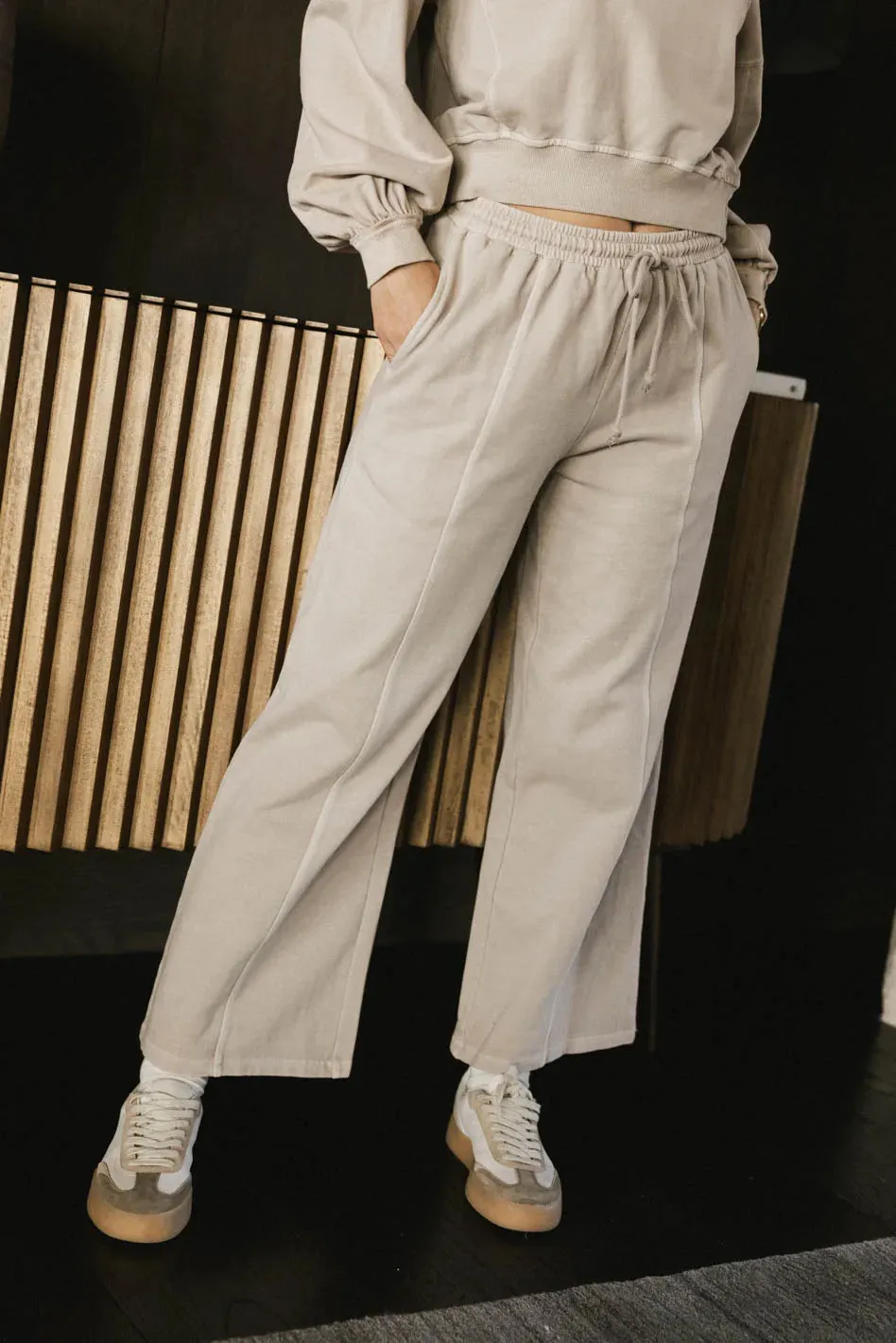 Sutton Sweatpants in Bone - FINAL SALE sold by bohme product image thumbnail 2