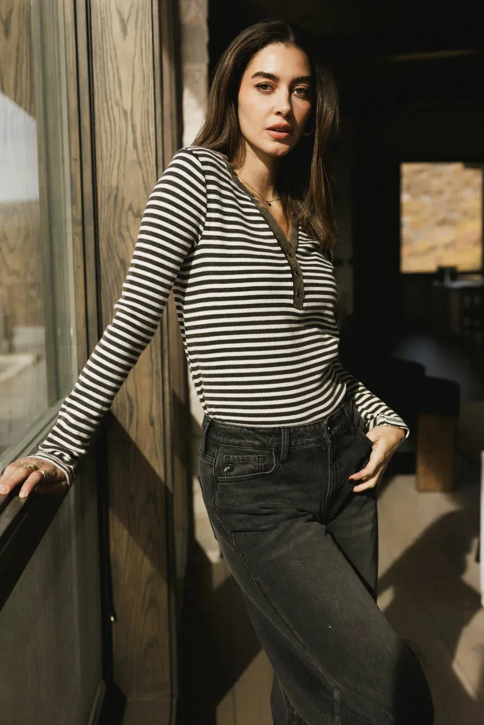 Casper Knit Top in Black - FINAL SALE sold by bohme