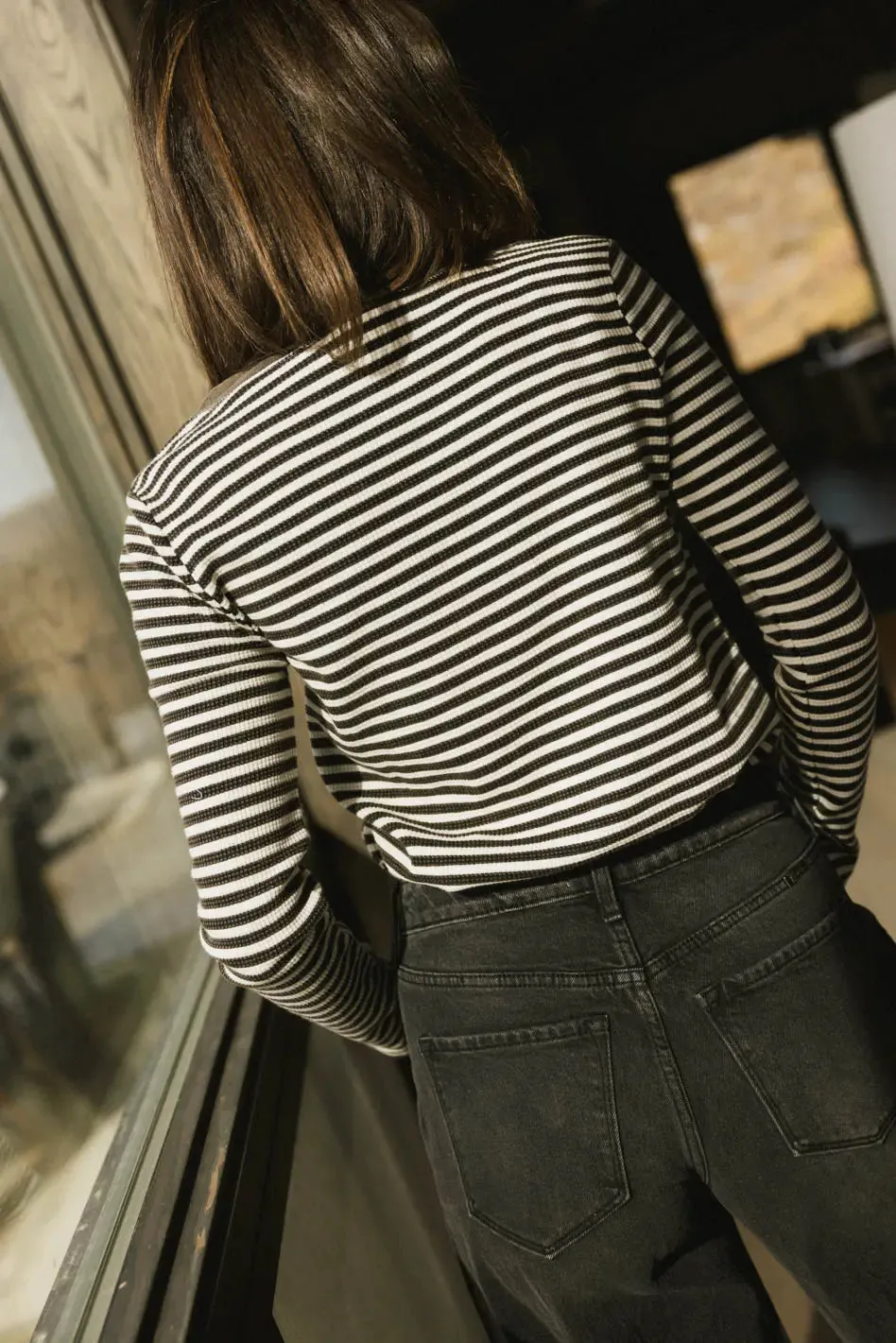 Casper Knit Top in Black - FINAL SALE sold by bohme product image thumbnail 3