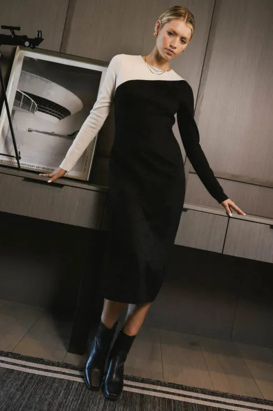 Fér Böhme Two-Tone Suede Dress - FINAL SALE sold by bohme