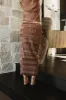Dream Textured Skirt in Copper - FINAL SALE sold by bohme