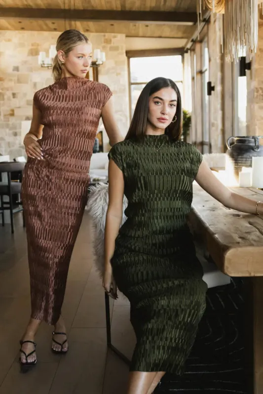 Dream Textured Skirt in Copper - FINAL SALE sold by bohme