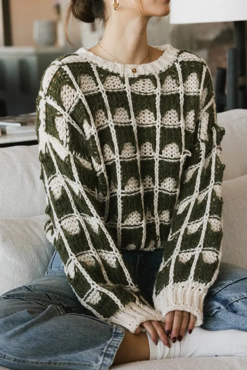 Everly Knit Sweater - FINAL SALE sold by bohme product image thumbnail 5
