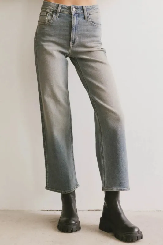 Reva Straight Leg Jeans in Medium Wash sold by bohme