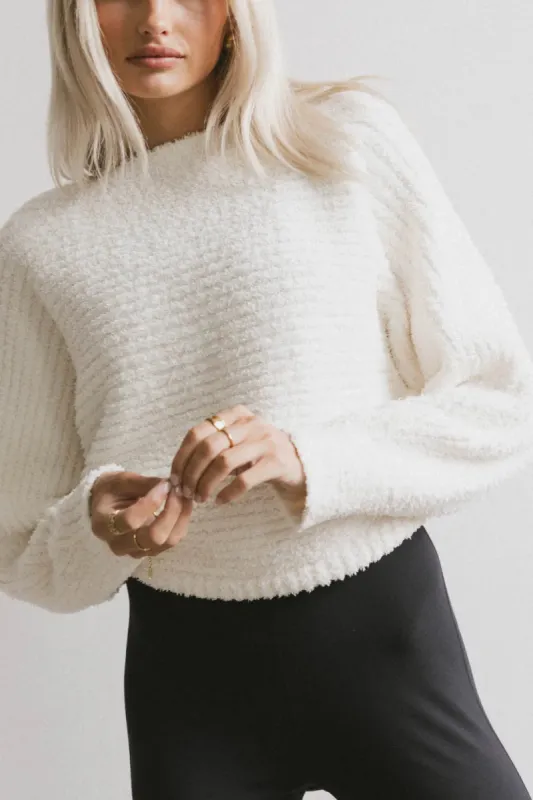 Calia Knit Sweater in Cream - FINAL SALE sold by bohme
