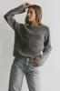 Aveline Knit Sweater in Black - FINAL SALE sold by bohme