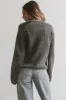 Aveline Knit Sweater in Black - FINAL SALE sold by bohme
