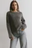 Aveline Knit Sweater in Black - FINAL SALE sold by bohme