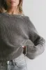Aveline Knit Sweater in Black - FINAL SALE sold by bohme