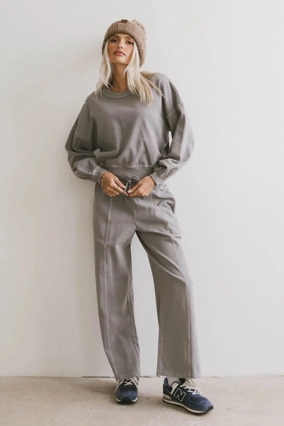 Sutton Sweatpants in Grey - FINAL SALE sold by bohme