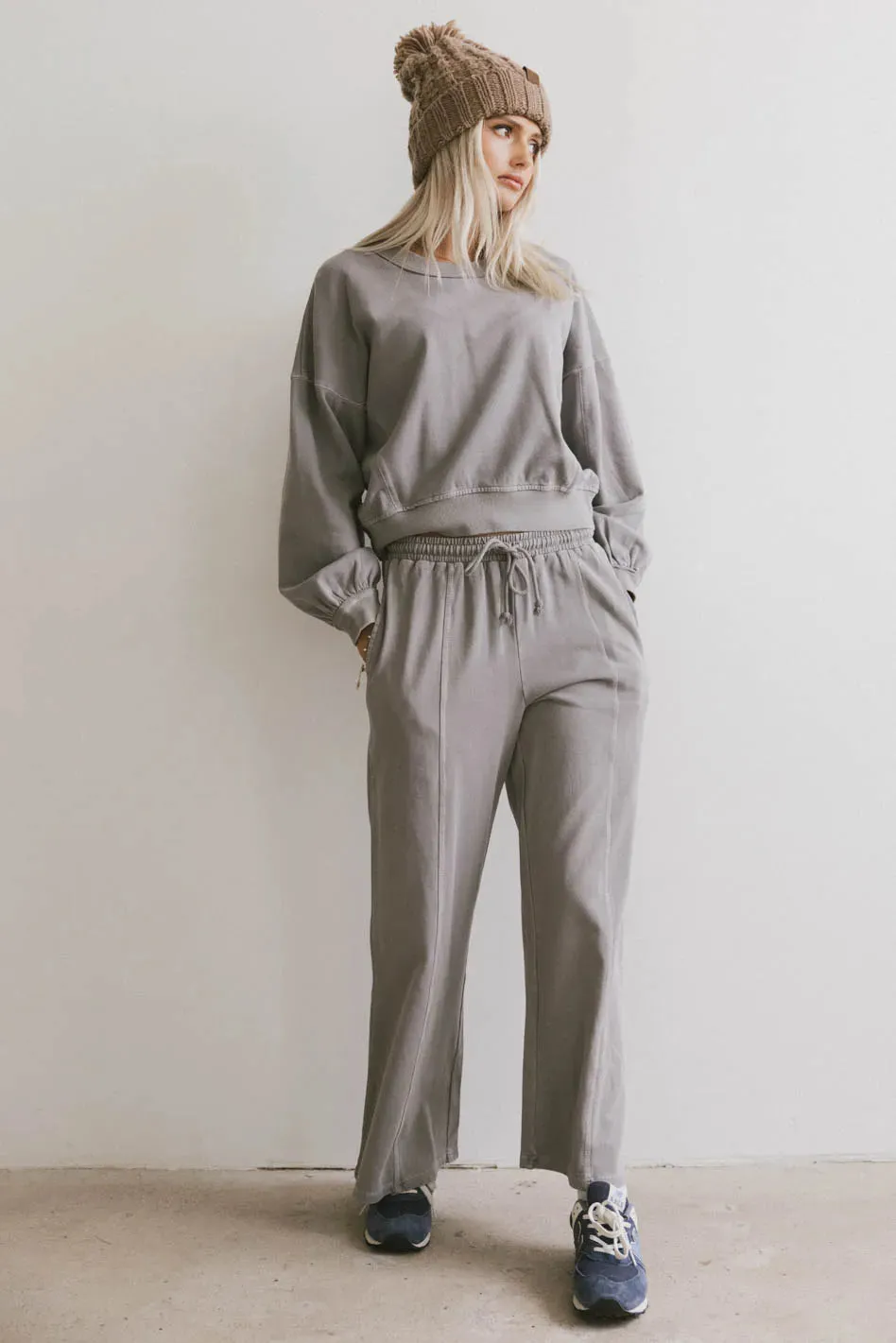 Sutton Sweatpants in Grey - FINAL SALE sold by bohme product image thumbnail 3