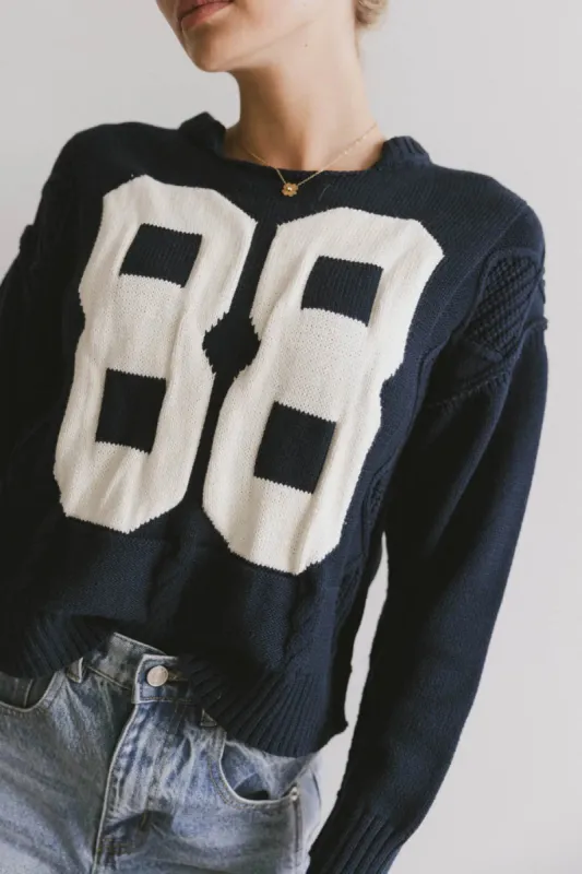 Jersey Cable Knit Sweater - FINAL SALE sold by bohme
